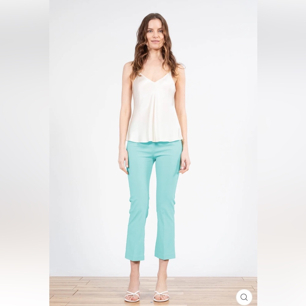 Avenue Montaigne LEO SIGNATURE LAGOON Pants Sz 00 #F